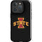 Iowa State University Primary Logo Black iPhone 16 Pro Impact Case